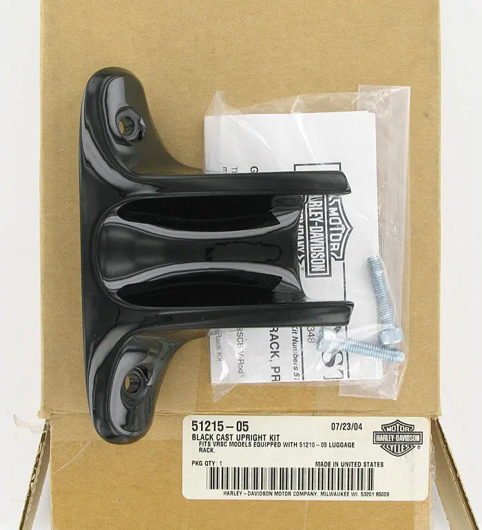 New OEM Genuine Harley-Davidson Cast Upright Kit, 51215-05