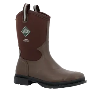 Muck Boot Men's Chore Mid Western Brown Work Boot MCHWM90