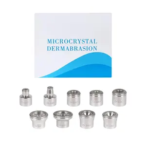 Diamond Dermabrasion Head 9 Tips Microdermabrasion Facial Exfoliator Tool for Home
