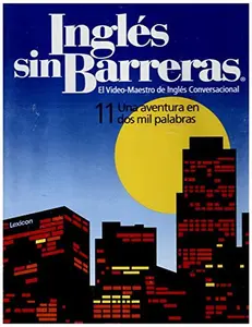 USED Book - Ingles Sin Barreras El Video Maestro De Ingles Conversacional 11 Una Aventura En Dos Mil Palabras (Dvd, Cd and Two Books Clamshell) by Sin barreras (Flexibound) - english