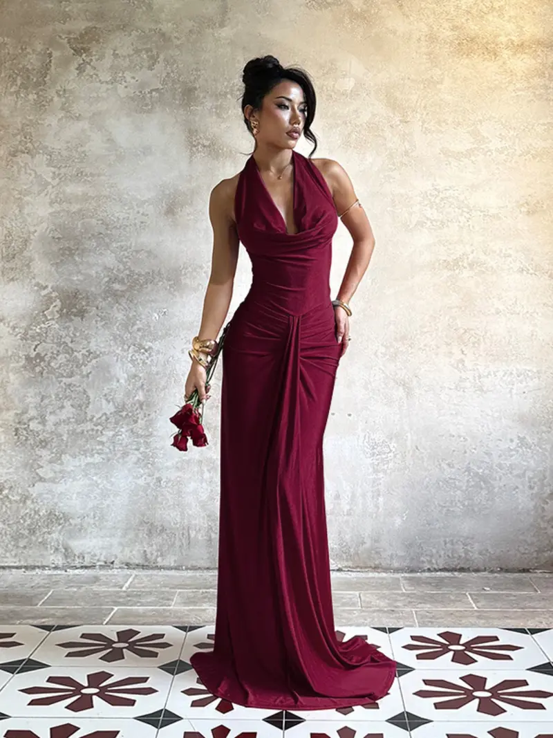slim fit dress slacks ALINA Formal Dress main image 0