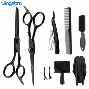 Professional Barber Haircut Kit, 1 Set Hair Cutting Tools, Hair Cutting Kits, Hair Cutting Accessories & Hair Comb & Hair Clips, Hair Styling Tools for Home & Salon Use, Heatless
