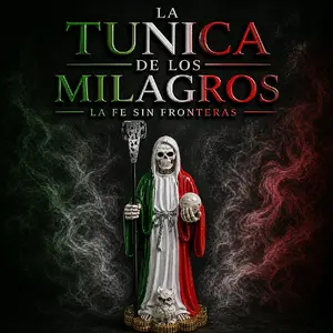Gothic Skeleton Figurine with Green White Red Cape and Silver Staff Santa Muerte Niña Blanca Altar Sant muerte Mi niña 9 cm Resin Hand Painted