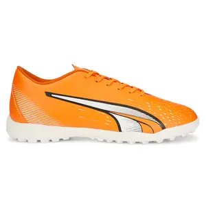 PUMA Mens Ultra Play Turf Soccer Cleats Turf - Orange