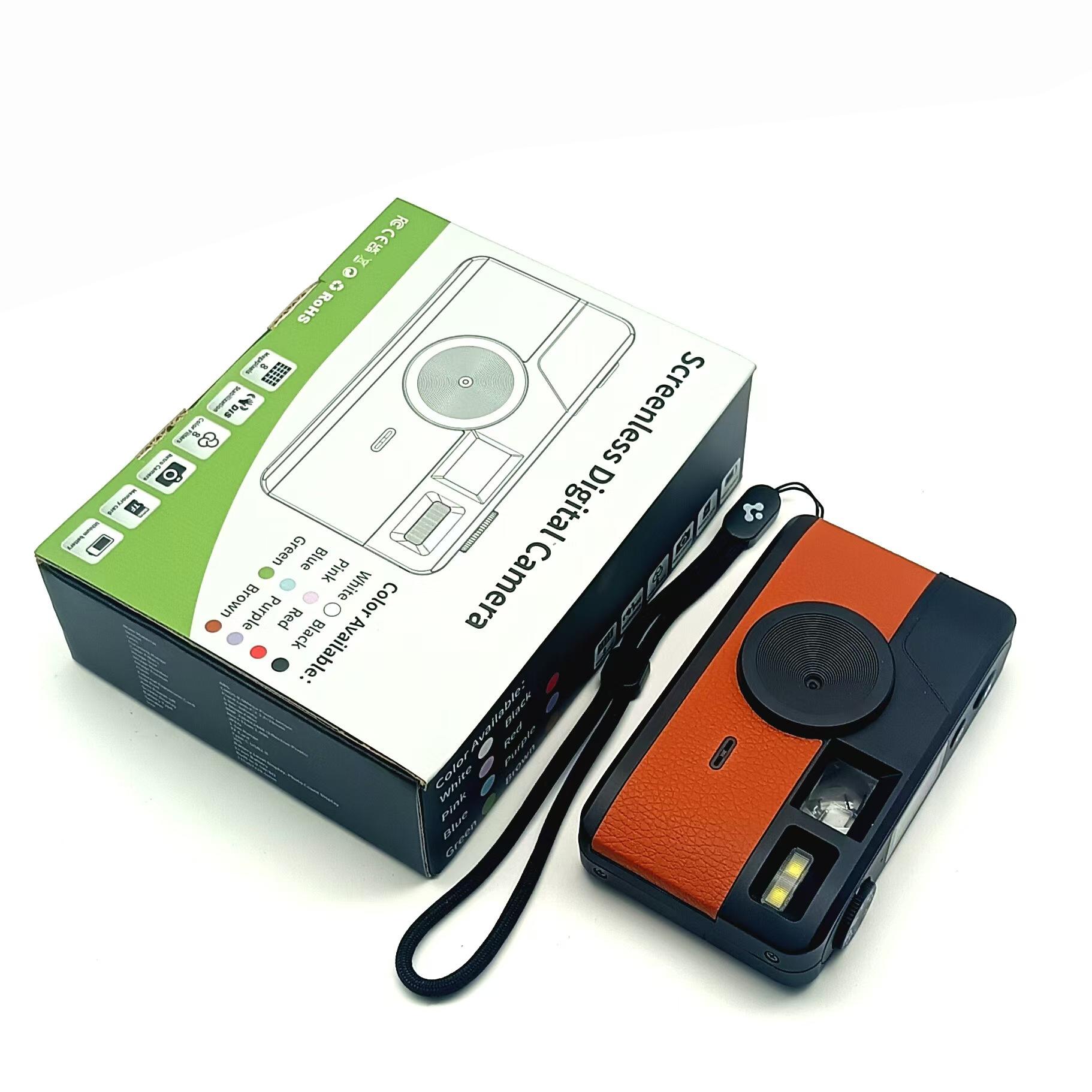 The Point & Shoot — 8MP Retro Screenless Digital Camera The Point & Shoot — 8MP Retro Screenless Digital Camera