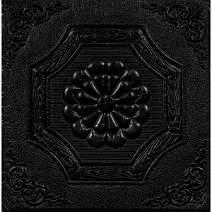 Ceiling tiles peel and stick waterproof 3d foam selfadhesive flower ceiling sticker in black138 in138 in  covering 21 sqft for roof and wall