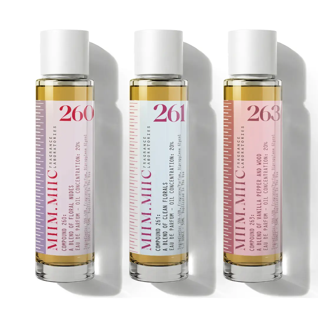 The Skin Lovers Eau de Parfum Trio | No. 260, No. 261, No. 263