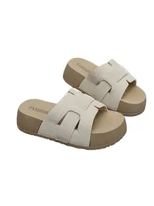 Unique H-Style Thick Sole Sandals, Stand Out Fashion, Perfect for Outdoor Wear, High Attraction Rate, Trendy Footwear Choice