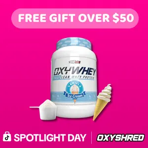 SPOTLIGHT x OxyWhey Lean Protein | 25 Serves | Whey Isolate & Digestive Enzymes | Lean Muscle Support | Daily Protein Routine