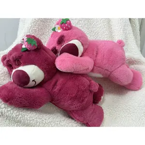 Meet Your New Sleep Buddy: This Strawberry Bear Plush is Perfect for Cozy Nights