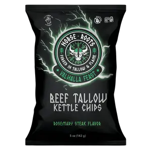 Valhalla Feast - Beef Tallow Kettle Chips (6-Pack)