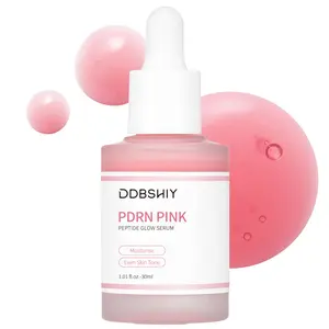 PDRN Pink Peptide Serum | Pink Glow Serum | Salmon PDRN,Peptides, even Skintone, Glowy skin,  Salmon essence K-beauty