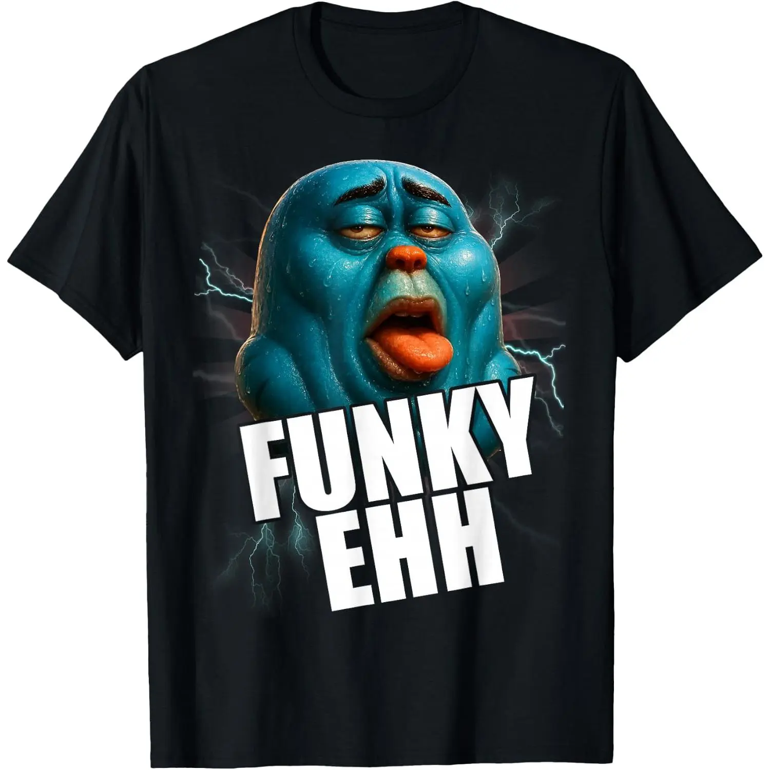 Funky Ehh Funny Brainrot Meme Teens T-Shirt
