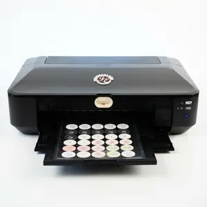 INKEDIBLES IE-072 Bundled Printing System - includes brand new wireless printer with complete set of edible ink cartridges & frosting sheet pack (24 sheets)