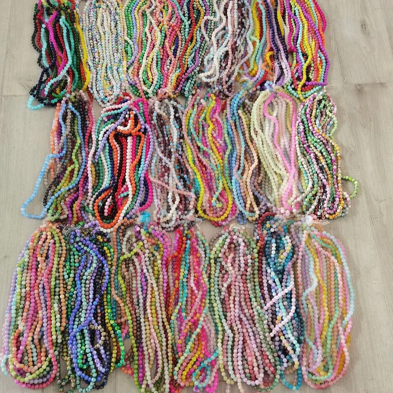20,000 mixed glass beads 10mm wholesale special !!