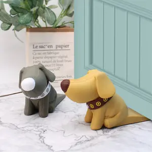 Labrador Cartoon Animal Door Stopper, Cute Home Safety Plastic Door Holder, Creative No-Drill Door Wedge, Door Handle Plug