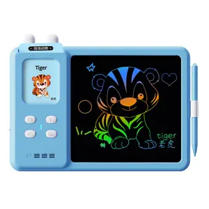 Children Educational Toy LCD Doodle Writing Board Bilingual Chinese English Card Learning Machine Early Education Drawing Machine