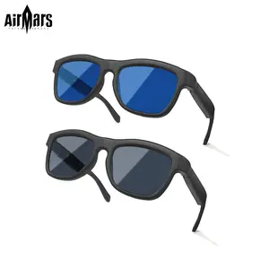 Airmars GV90AI Smart AI Translation Glasses with Bluetooth Headphones, Sliding Dimming & Color Changing Lenses, UV Protection, One-Touch Multi-function Control, Easy-to-Use Wearable