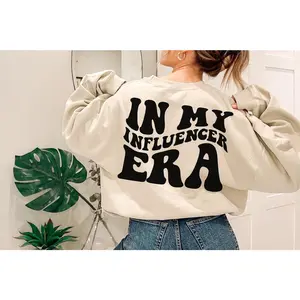 In My Influencer Era Sweatshirt, Content Creator Shirt, Social Media Influencer Tee, Blogger Entrepreneur Sweater, Influencer Gift, Blogger