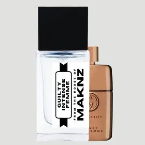 MAKNZ Guilty Intense Femme Women's Fragrance - woody, fruity, sweet, patchouli, violet, powdery, earthy, tuberose, yellow floral, vanilla