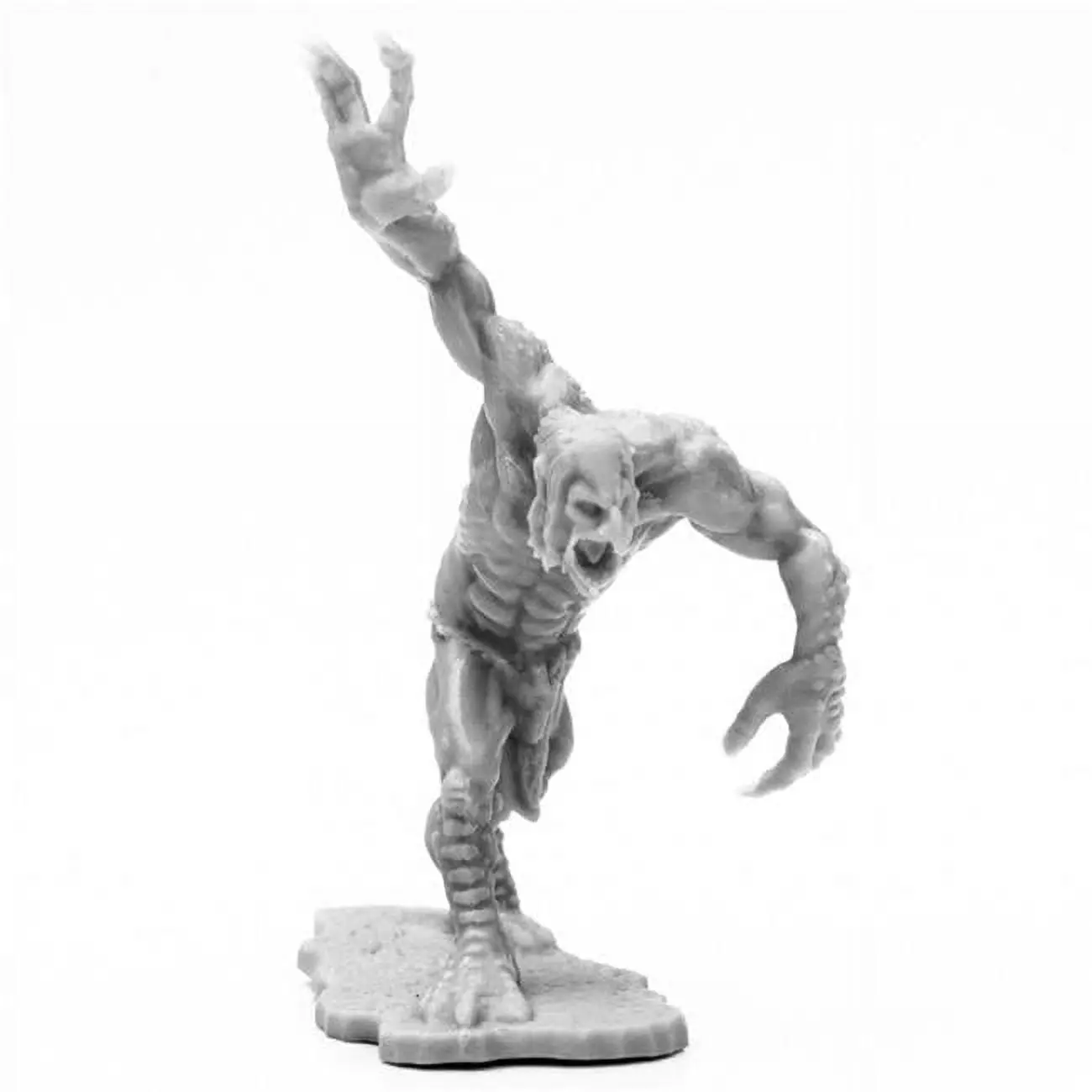 Reaper Miniatures REM44121 Bones Black Moor Troll Miniatures & Miniature Games