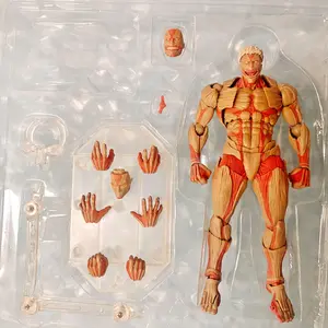 In Stock Attack On Titan Figure The Armored Titan Action Figures Pvc Collection Model Desk Decoration Statue Kids Toys Christmas popular
