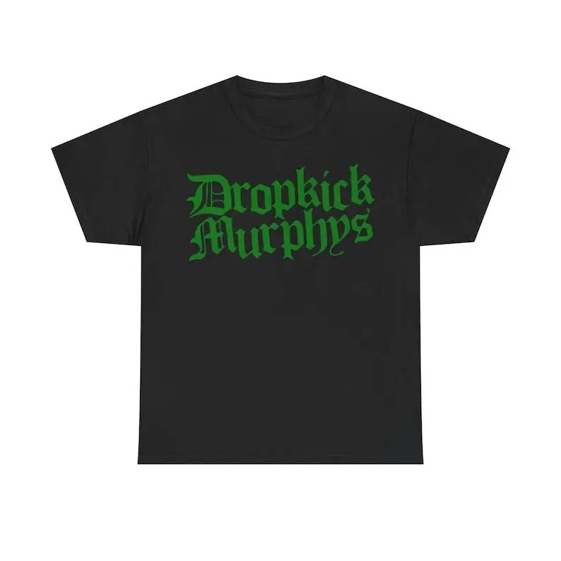 Dropkick Murphys T Shirt Print on Front & Back Fighting Nazis Since 1996 Flogging Molly The Rumjacks Unisex Heavy Cotton T Shirt S-5XL