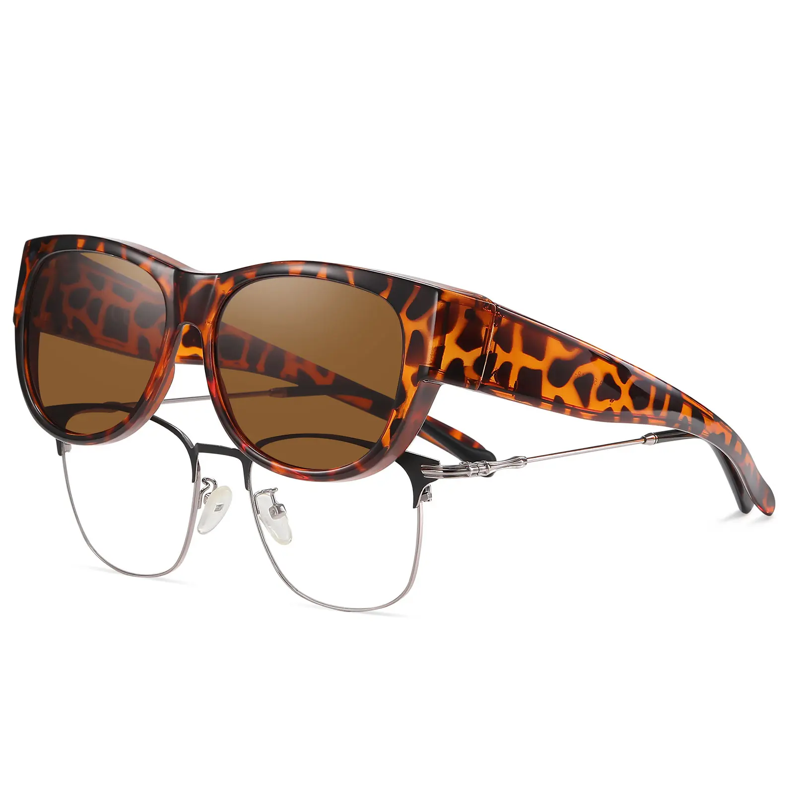 M Size Brown Tortoise Frame Brown Lens