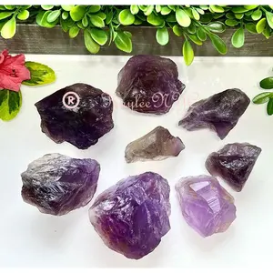 Wholesale Lot 2 Lbs Natural Raw Amethyst Crystal Nice Quality
