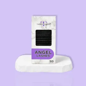 0.05 BLACK ANGEL LASHES 16 ROWS MIXED LENGTH