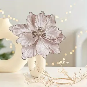 Festive Artificial Eternal Flower Arrangement Decor Set Long Lasting Blossom Centerpiece For Holiday Home Party Tabletop Ornamen Artificial Mixed Flower Plain Flower Decor