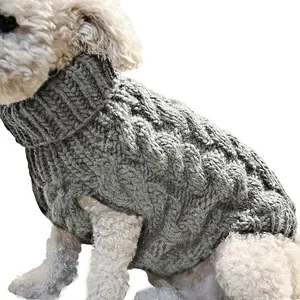 Winter Pet Sweater – Warm Dog Clothes for Small & Medium Dogs