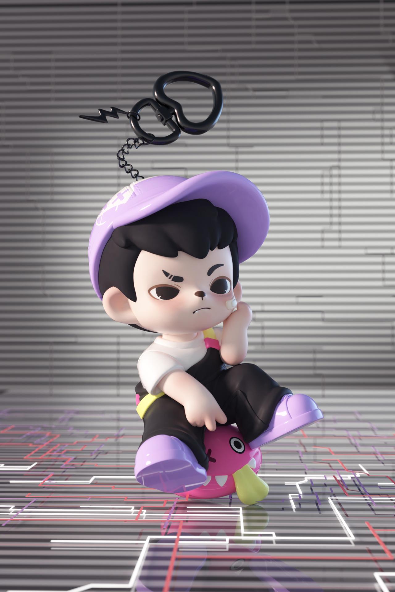 1001【tntspace】Rayan Time Rift mini Series Figures