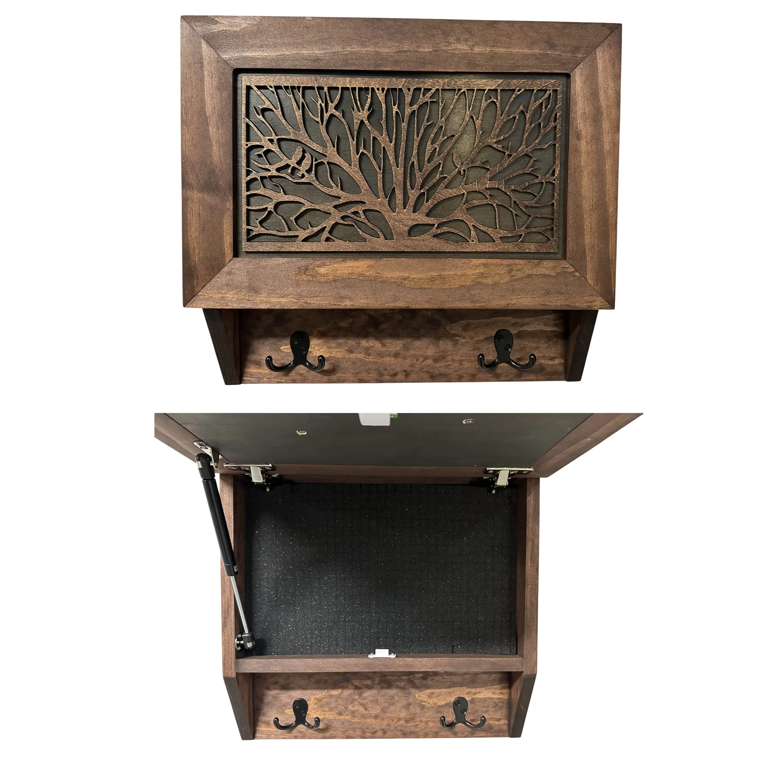 Tree of Life Wall-Mounted Cabinet – Hidden Storage with Elegant Nature-Inspired Design