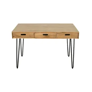 Rollins 52-inch Solid Hardwood Industrial Modern Counter Dining Table with Storage, Ideal for Morning Coffee (Dining Tables for Indoor Furniture Use)