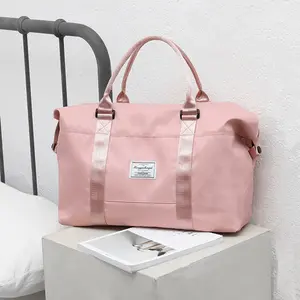 Womens Travel Tote Bag Sport Gym Bag Overnight Weekend Shoulder Bag Duffle Bag Carry All Bag for Workout Travel