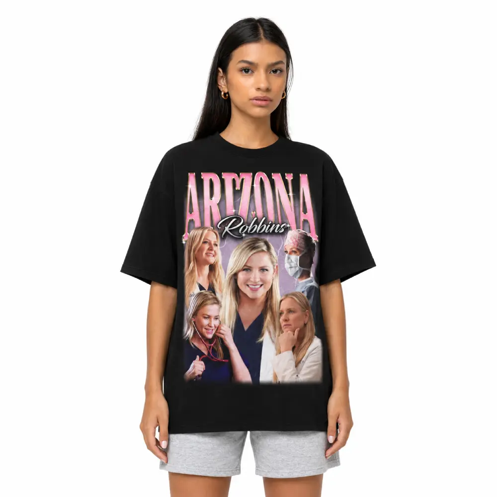 Arizona Robbins Grey’s Anatomy T-Shirt, Callie Torres Calzona Fan Tee, Jessica Capshaw Shirt, Medical Drama Merch Gift Unisex