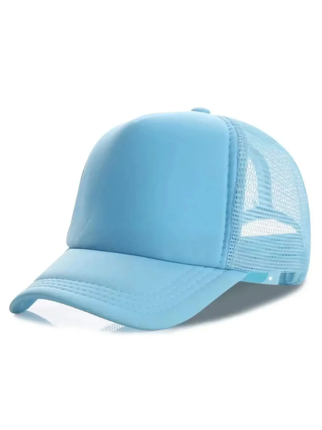 Unisex Cheaper 5 Panel Trucker Hat For Adult Summer Net Baseball Cap Men Women Sponge Mesh Adjustable Sun Hat Visor Unisex Cheaper 5 Panel Trucker Hat For Adult Summer Net Baseball Cap Men Women Sponge Mesh Adjustable Sun Hat Visor