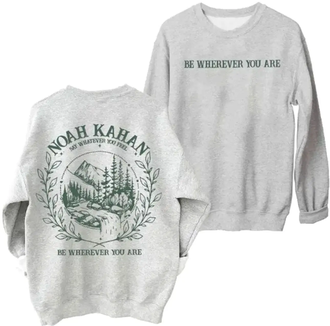 Noah Kahan Unisex Sweatshirt, You Are Gonna Go Far Crewneck Sweatshirt Gift for Noah Kahan Fan Casual Pullover Sweatshirt 2ZL