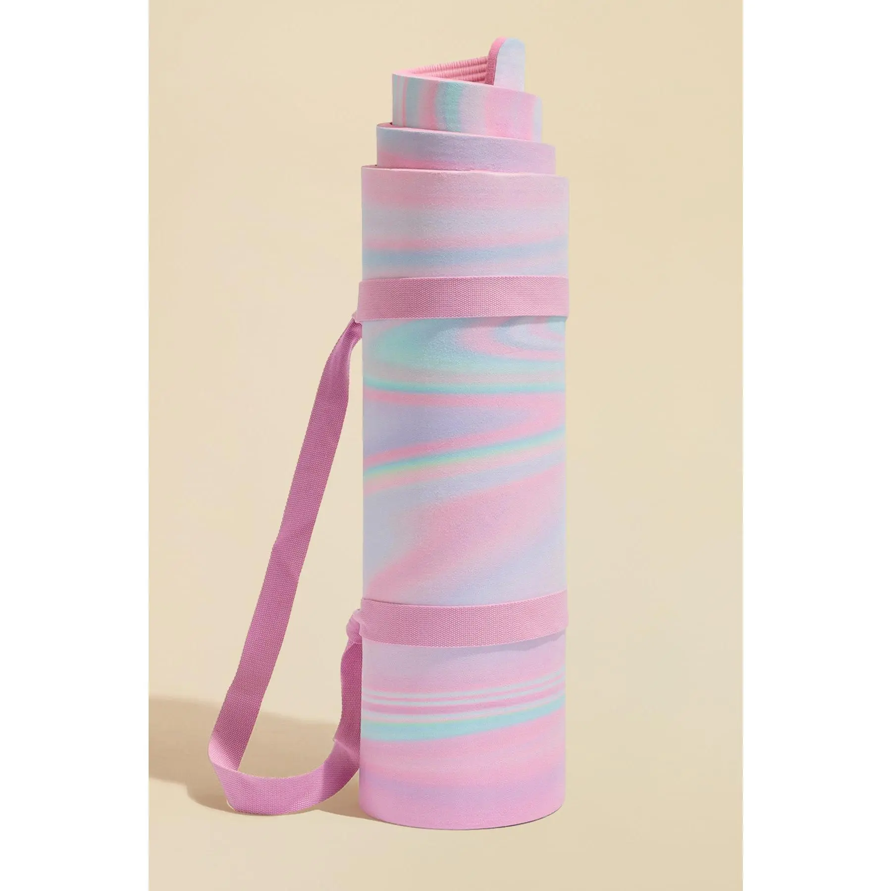 CloudCushion Vegan Suede Yoga Mat - Prismatic 0.5” Thick