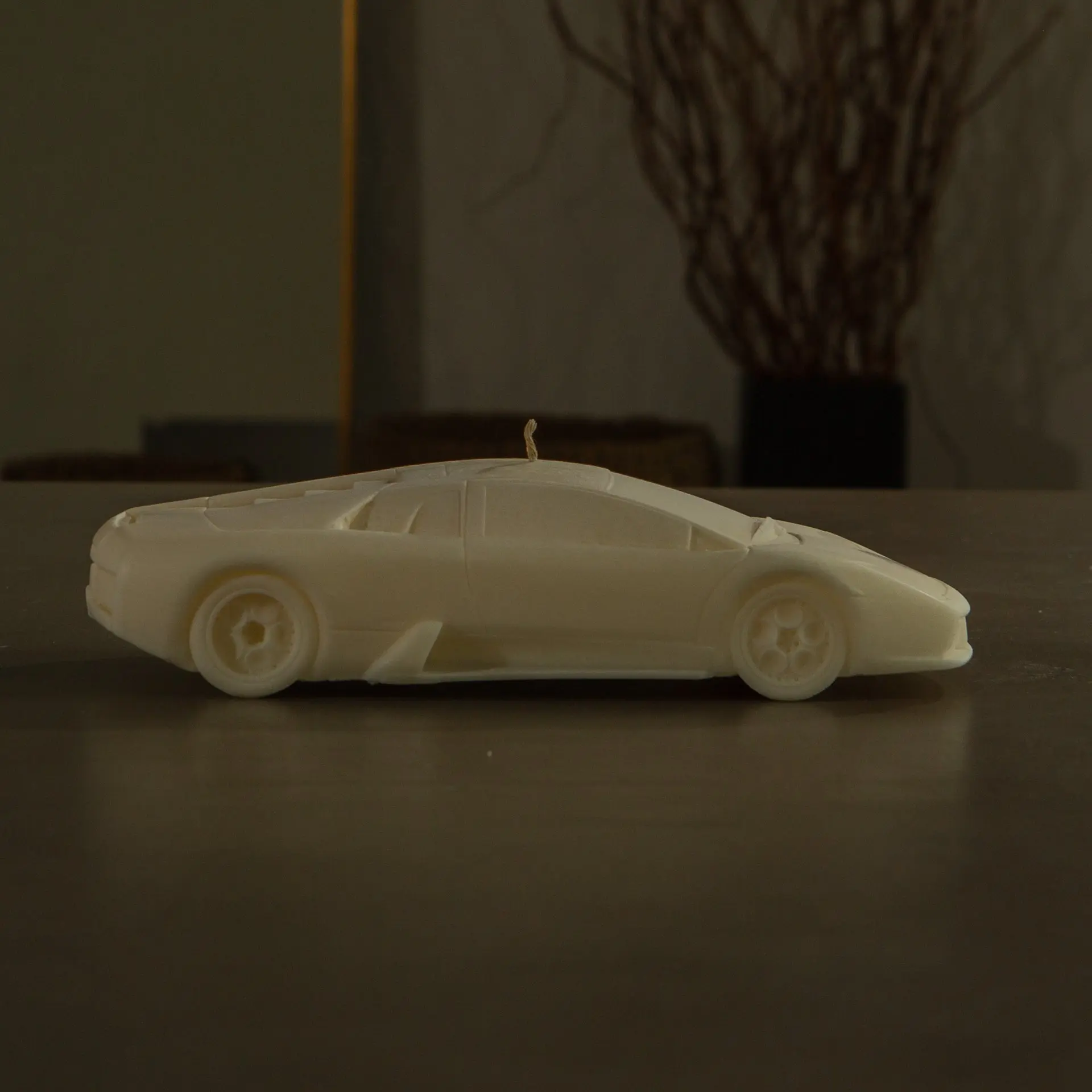 Murcielago Car Candle