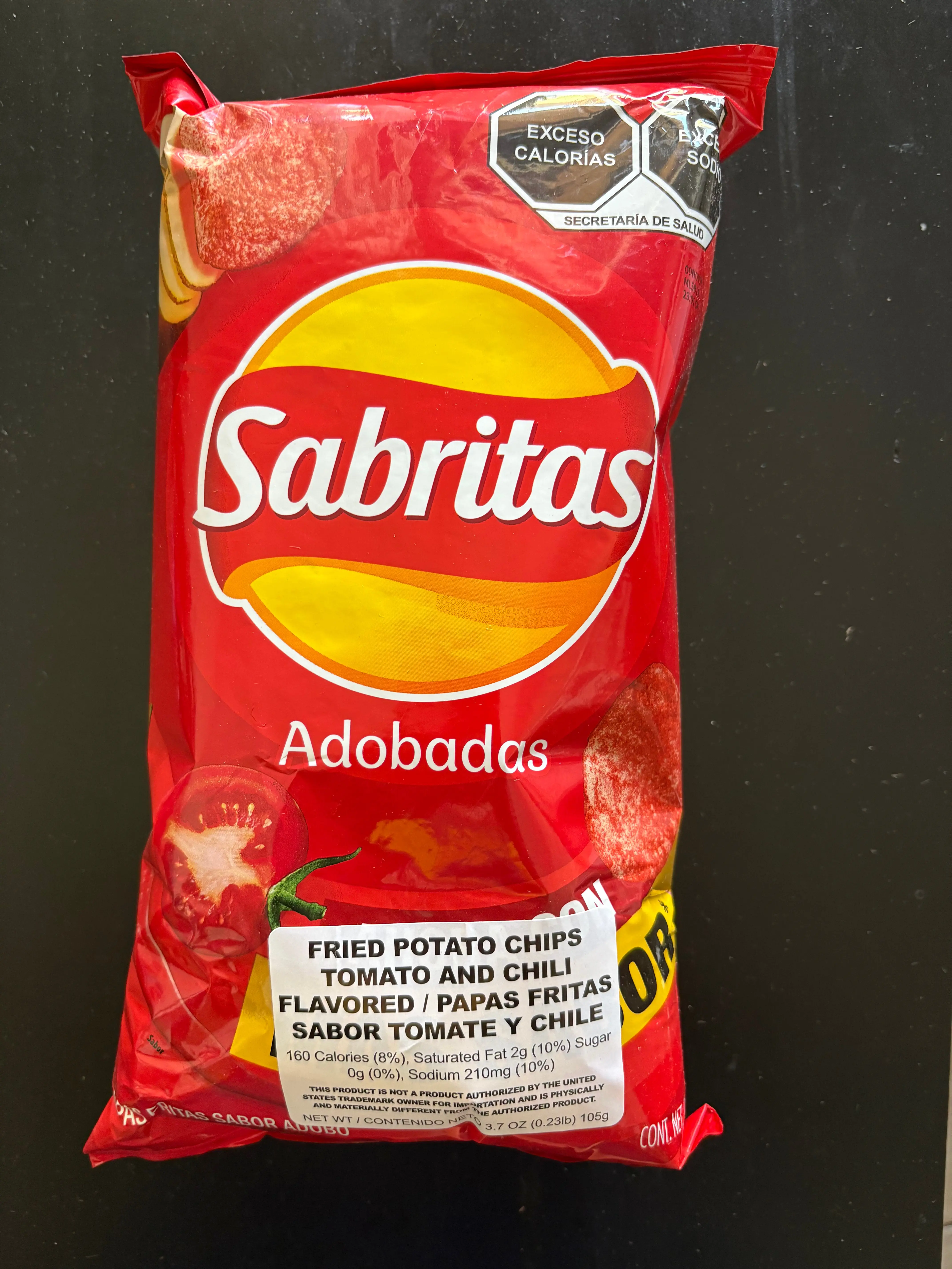 Sabritas Adobadas Potato Chips
