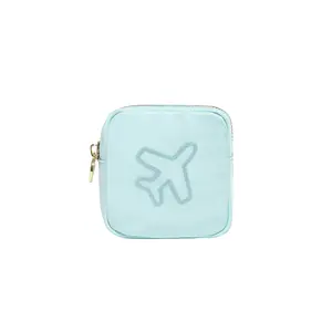 Stoney Clover Lane x REVOLVE Airplane Mini Pouch in Sky