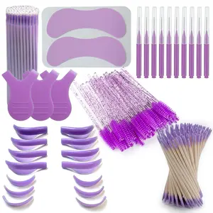 Eyelash Essentials: Lash Lift & Tint Kit - 279 Eyelash Perm Tools with Silicone Pads, Y-Combs & More