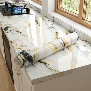 Peel and Stick Marble Contact Paper for Countertops, Peel and Stick Wallpaper