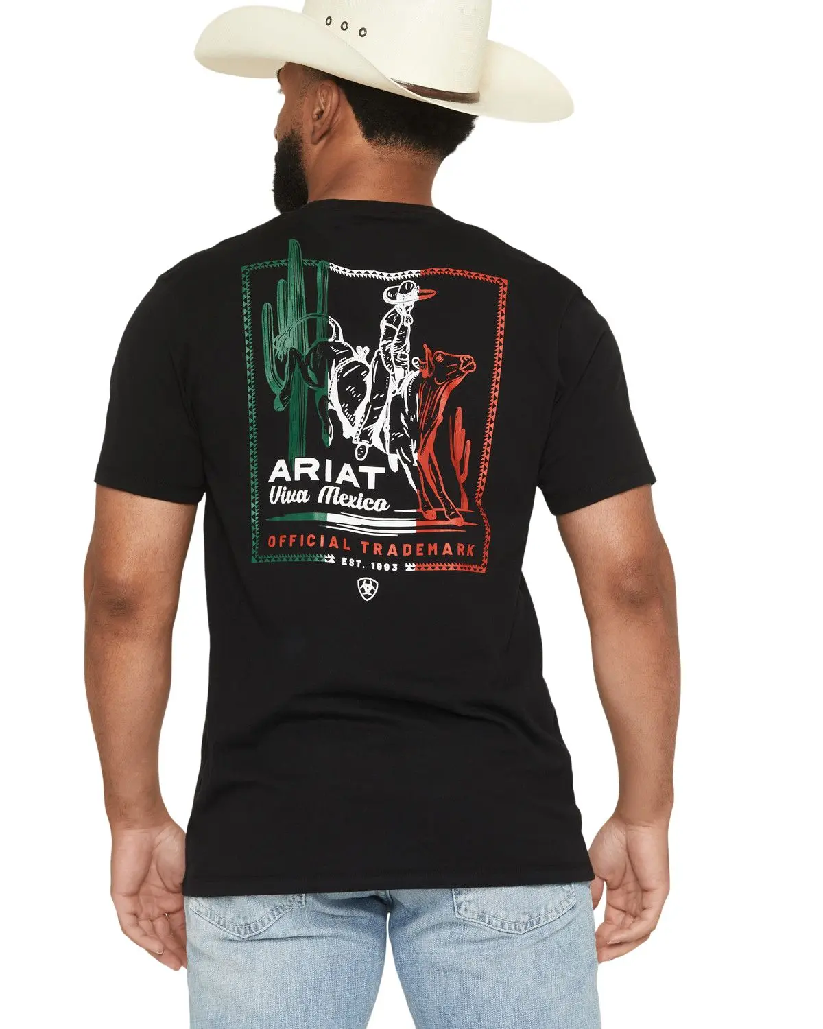 Ariat Men's Men'S Bucking Baqueno Short Sleeve Graphic T-Shirt - 10060967