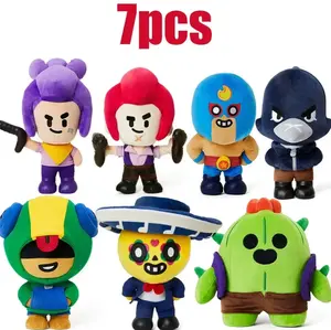 Brawl Stars Toy Stuffed Pillow Dolls l Game Characters for Children l Perfect Birthday Gift