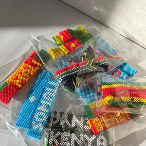 African flag bracelet/ Caribbean bracelet