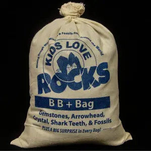 Big Bag+ Gemstone Mining bag with Natural Amethyst Crystal