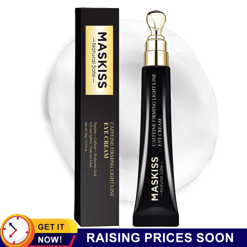 Maskiss Revitalize Your Eyes: Discover the Ultimate Caffeine Eye Cream for Anti-Aging and Dark Circle Solutions Skincare Hydrating